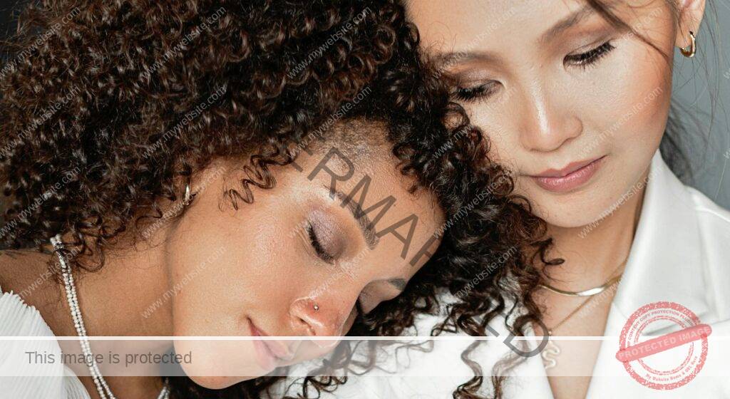 Two women who love and care for each other.